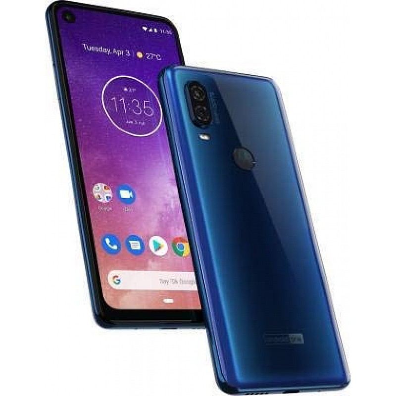 MOTOROLA ONE Vision (Sapphire Gradient, 128 GB) (4 GB RAM) Refurbished