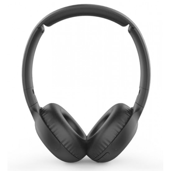 Philips Audio Upbeat TAUH202 On Ear Wireless Bluetooth Headphones with Mic (Black)