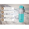 Milton Eminent 600 thermosteel Hot and Cold Water Bottle, 517 ml, Aqua Green