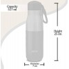 Milton Eminent 600 thermosteel Hot and Cold Water Bottle, 517 ml, Aqua Green