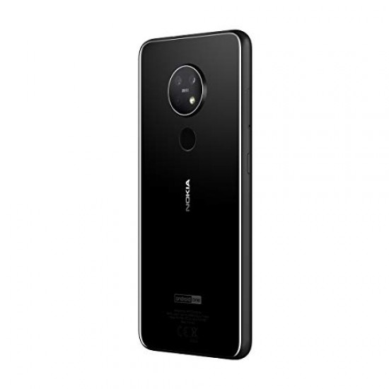 Nokia 6.2 (Ceramic Black, 4GB RAM, 64GB Storage) Refurbished