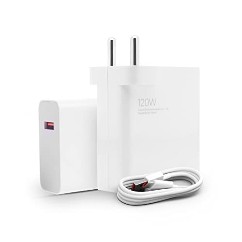 Xiaomi 120W HyperCharge Adapter Combo Superfast 6A Type C cable White Xiaomi 120W HyperCharge Adapter Combo Superfast 6A Type C cable White