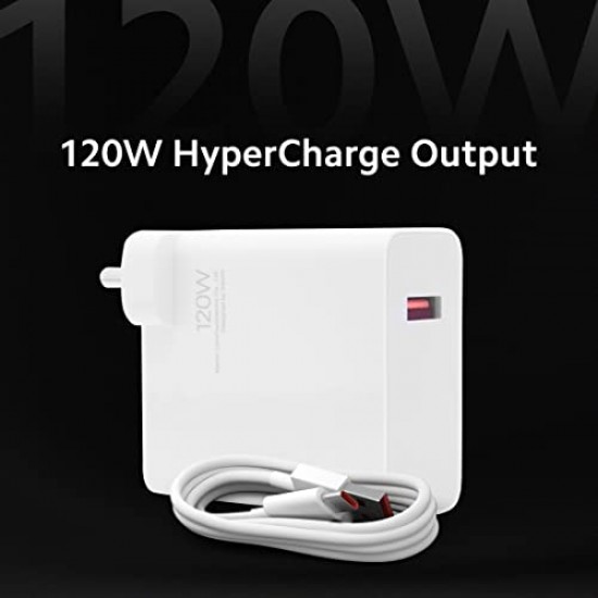 Mi Xiaomi 120W HyperCharge Adapter Combo Laptops, Tablets & Mobile Charger Compatible with Redmi Note 