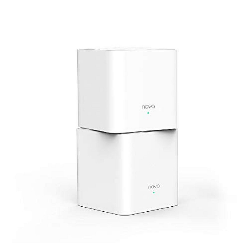 Tenda Nova MW5G Whole Home Mesh Wi-Fi System, 3500sq² Wi-Fi Coverage, Two Gigabit Ports Wi-Fi Booster