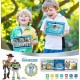 Contixo 7 Android Kids Tablet 32GB Includes 50+Disney Storybooks Stickers (Value $200) Kid-Proof Case (2023 Model V8) Blue