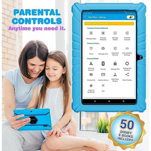 Contixo 7 Android Kids Tablet 32GB Includes 50+Disney Storybooks Stickers (Value $200) Kid-Proof Case (2023 Model V8) Blue Contixo 7 Android Kids Tablet 32GB Includes 50+Disney Storybooks Stickers (Value $200) Kid-Proof Case (2023 Model V8) Blue