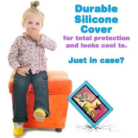 Contixo 7 Android Kids Tablet 32GB Includes 50+Disney Storybooks Stickers (Value $200) Kid-Proof Case (2023 Model V8) Blue Contixo 7 Android Kids Tablet 32GB Includes 50+Disney Storybooks Stickers (Value $200) Kid-Proof Case (2023 Model V8) Blue