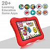 Contixo 7 Inch Kids Learning Tablet Parental Control 16GB (Red)