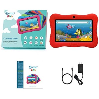 Contixo 7 Inch Kids Learning Tablet Parental Control 16GB (Red) Contixo 7 Inch Kids Learning Tablet Parental Control 16GB (Red)