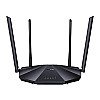 Tenda AC8 AC1200 Dual-Band MU-MIMO Wireless Gigabit Router, Wi-Fi Speed up to 867Mbps 2.4G, 4 Gigabit Ports, Parental Control Black