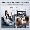 Tenda AC8 AC1200 Dual-Band MU-MIMO Wireless Gigabit Router, Wi-Fi Speed up to 867Mbps 2.4G, 4 Gigabit Ports, Parental Control Black