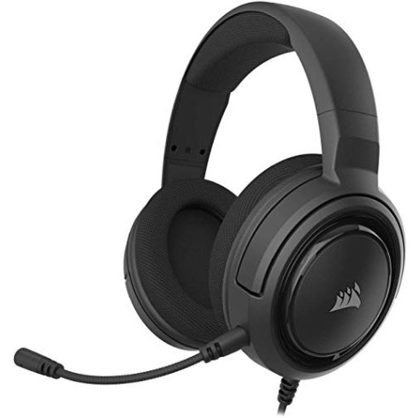 Corsair HS45 Surround Wired Gaming Headset (Carbon, On the Ear)