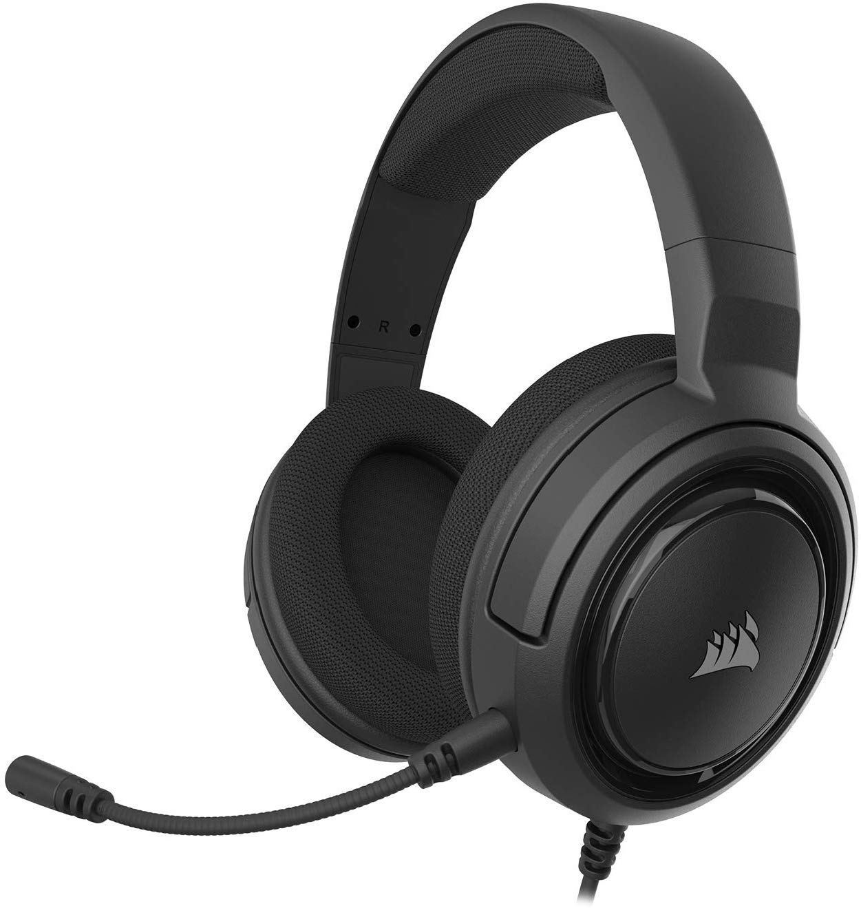 Corsair HS45 Surround Wired Gaming Headset (Carbon, On the Ear)