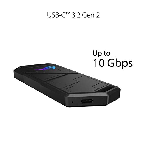 ASUS ROG Strix Arion Aluminum Alloy M.2 NVMe External SSD Holder Portable Enclosure Case ASUS ROG Strix Arion Aluminum Alloy M.2 NVMe External SSD Holder Portable Enclosure Case