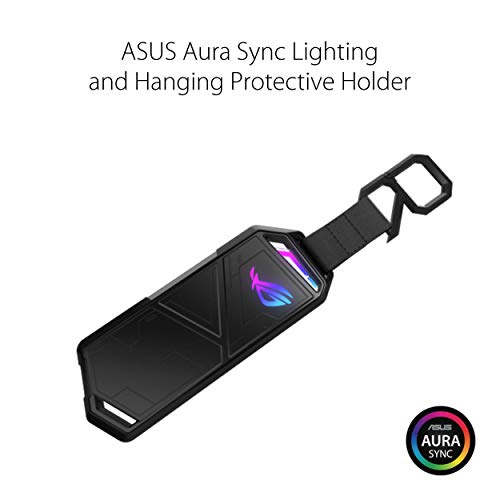 ASUS ROG Strix Arion Aluminum Alloy M.2 NVMe External SSD Holder Portable Enclosure Case ASUS ROG Strix Arion Aluminum Alloy M.2 NVMe External SSD Holder Portable Enclosure Case