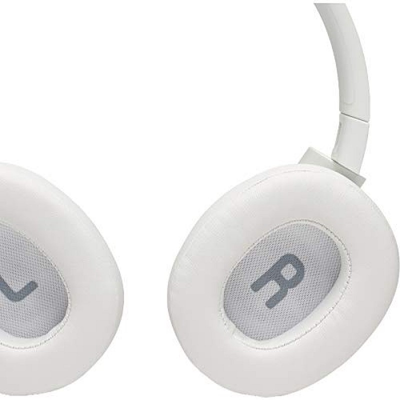 JBL Tune 700BT by Harman, 27-Hours Playtime with Quick Charging, Wireless Over Ear Headphones with Mic (White)