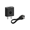 Motorola SJSC44 10W Rapid Charger with Micro USB Cable- Black