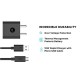 Motorola SJSC44 10W Rapid Charger with Micro USB Cable- Black