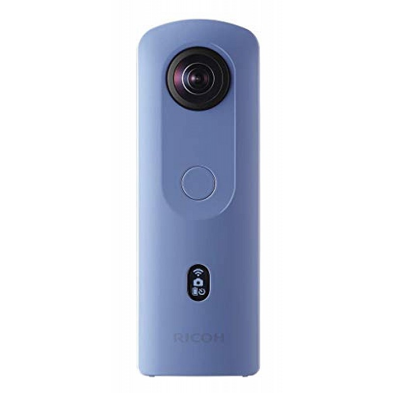 Ricoh Theta SC2 360°Camera 4K Video with Image Stabilization, Optical Zoom, Blue