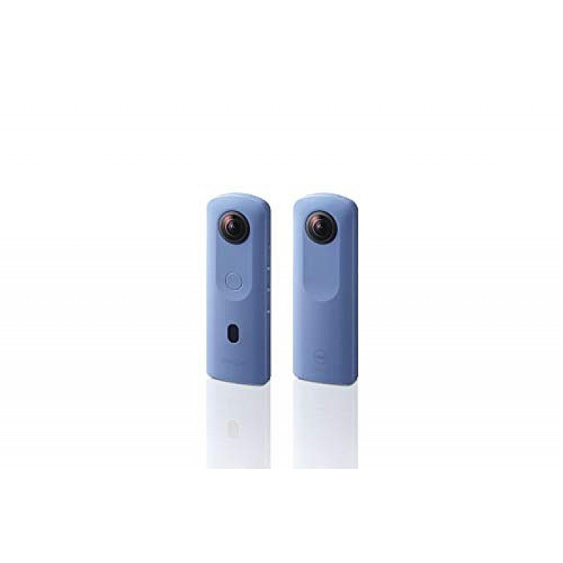 Ricoh Theta SC2 360°Camera 4K Video with Image Stabilization, Optical Zoom, Blue