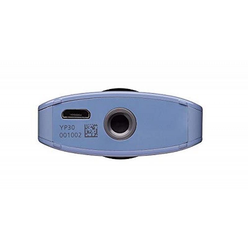 Ricoh Theta SC2 360°Camera 4K Video with Image Stabilization, Optical Zoom, Blue