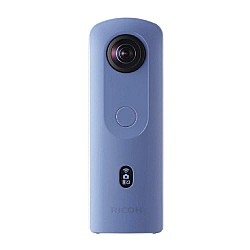 Ricoh Theta SC2 360°Camera 4K Video with Image Stabilization, Optical Zoom, Blue