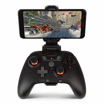 APower MOGA XP5-A Plus Bluetooth Gaming Controller with Detachable Phone Clip for Mobile Cloud Gaming on PC Black