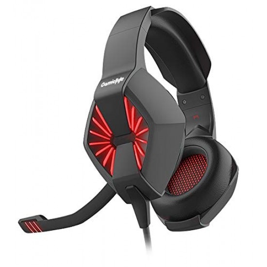 Cosmic Byte Spider Gaming Headphone with Microphone (Red)