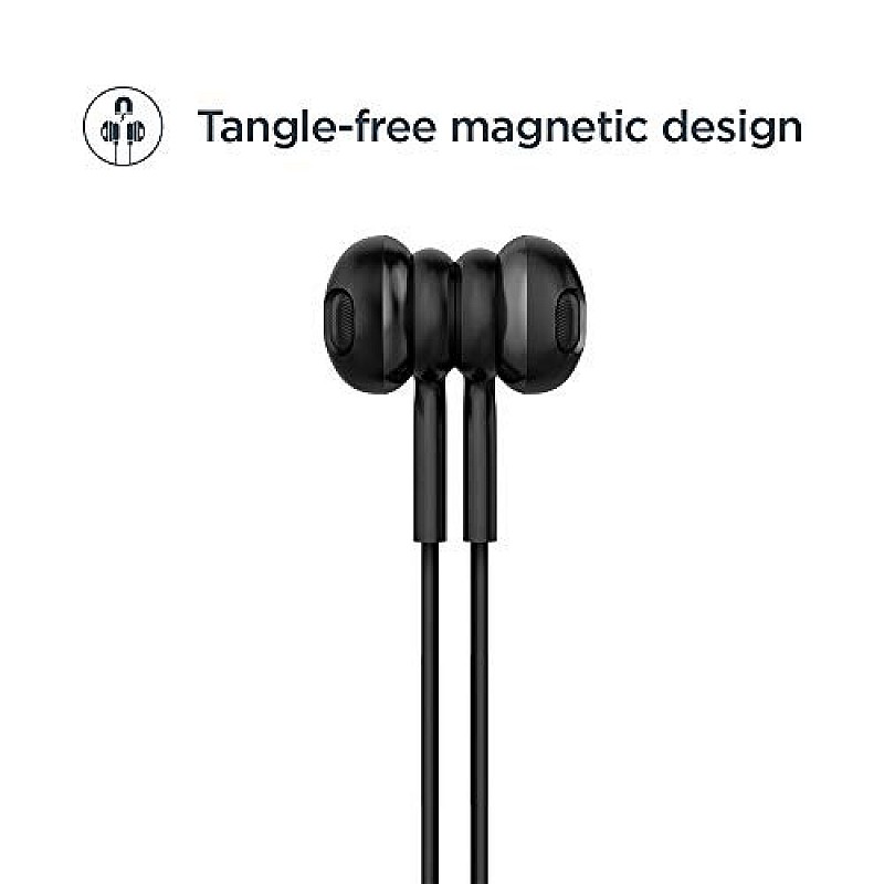 Motorola Lifestyle Ververap 105 Wireless Bluetooth in Ear Neckband Headphone with Mic (Black)