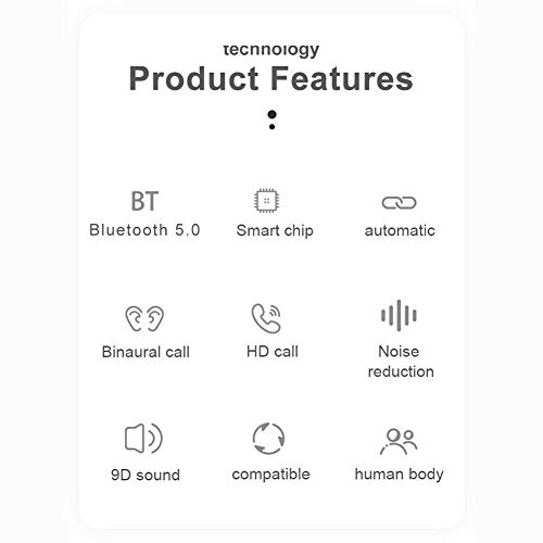 Airtree TWS L21 Wireless Earphones Bluetooth 5.0,Bass Sound Built-in Microphone (Black) Airtree TWS L21 Wireless Earphones Bluetooth 5.0,Bass Sound Built-in Microphone (Black)