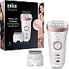 Braun Silk-epil 9 9-720, Epilator for women,Cordless Wet  Dry Epilation for long lasting hair removal smooth skin