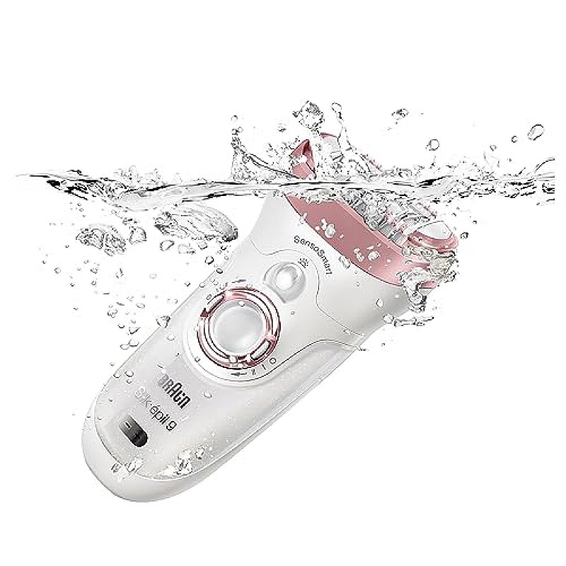 Braun Silk-epil 9 9-720, Epilator for women,Cordless Wet  Dry Epilation for long lasting hair removal smooth skin