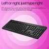 HP K160 Wireless Keyboard Shortcut Keys Black