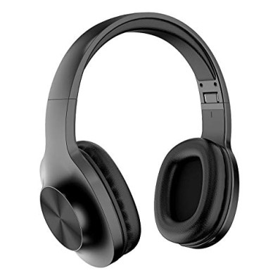 Lenovo in-Ear Metal Finish Bluetooth Wireless Over Ear Headphone Black Lenovo in-Ear Metal Finish Bluetooth Wireless Over Ear Headphone Black