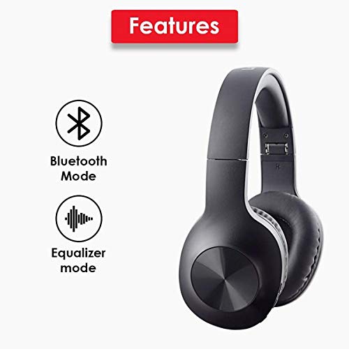 Lenovo in-Ear Metal Finish Bluetooth Wireless Over Ear Headphone Black Lenovo in-Ear Metal Finish Bluetooth Wireless Over Ear Headphone Black