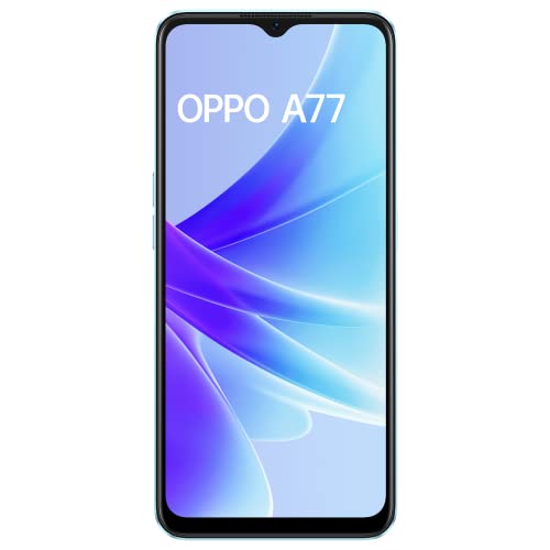 Oppo A77 (Sky Blue, 4GB, RAM, 64 Storage) Refurbished