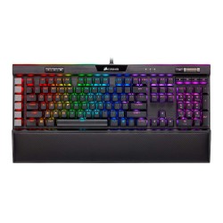 Corsair K95 RGB Platinum XT Backlit RGB LED, Cherry MX RGB Blue Wired Mechanical Gaming Keyboard, Black