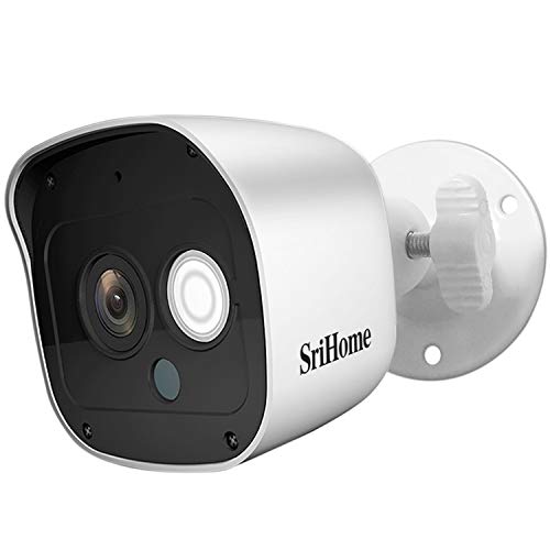 Srihome SH029 3MP Ultra HD 1296p Wireless WiFi Waterproof Indoor/Outdoor CCTV IP Security Camera - White Srihome SH029 3MP Ultra HD 1296p Wireless WiFi Waterproof Indoor/Outdoor CCTV IP Security Camera - White