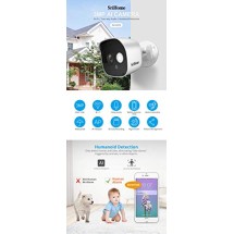 Srihome SH029 3MP Ultra HD 1296p Wireless WiFi Waterproof Indoor/Outdoor CCTV IP Security Camera - White Srihome SH029 3MP Ultra HD 1296p Wireless WiFi Waterproof Indoor/Outdoor CCTV IP Security Camera - White
