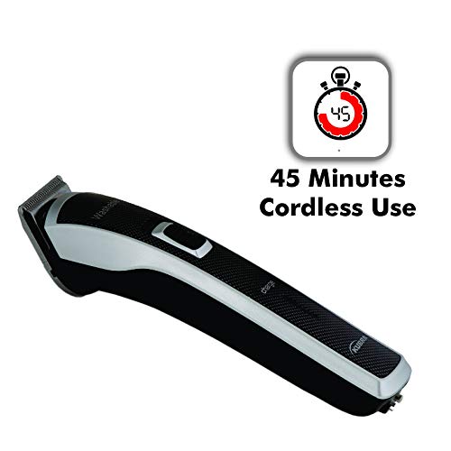 Kubra KB-6166 Fully Washable with Charging Dock Beard Trimmer for Men, (Black) Kubra KB-6166 Fully Washable with Charging Dock Beard Trimmer for Men, (Black)