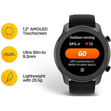 Amazfit Huami GTR Coral Red Smartwatch (42mm) Amazfit Huami GTR Coral Red Smartwatch (42mm)