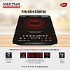 Pigeon By Stovekraft 14429 Acer Plus 1800 Watt Induction Cooktop with Feather Touch Control (Black)