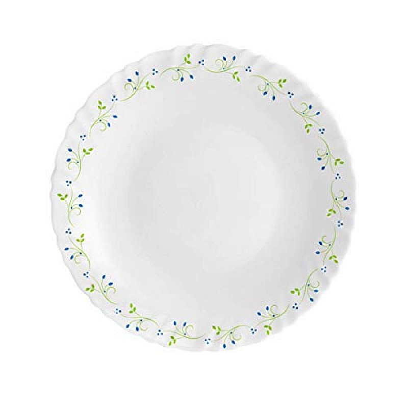 Cello Tropical Lagoon Dazzle Series Opalware Dinner Set, 35 Units Opal Glass Dinner Set for 6