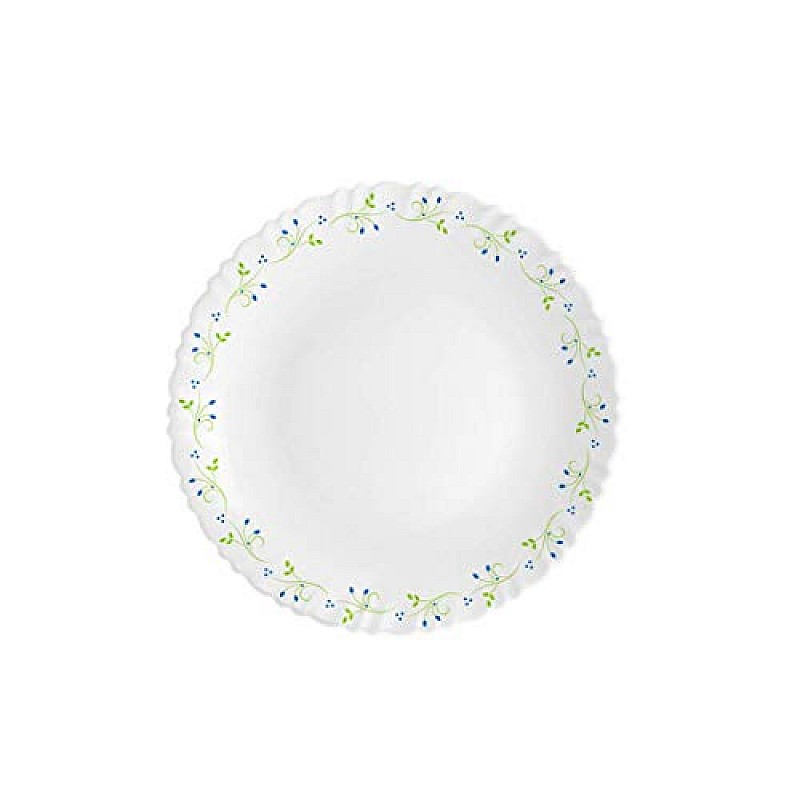 Cello Tropical Lagoon Dazzle Series Opalware Dinner Set, 35 Units Opal Glass Dinner Set for 6