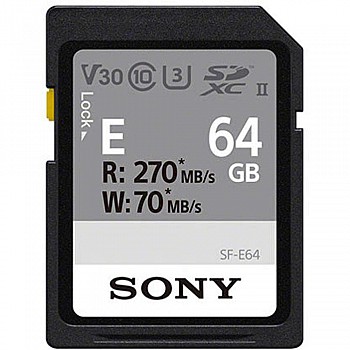 Sony SF-E64 Hi- Speed Memory Card