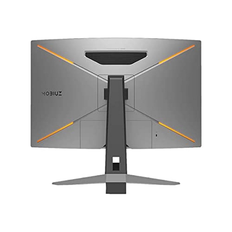 BenQ MOBIUZ EX2710R QHD 27 Inch VESA Display HDR 400 IPS Curved Gaming Monitor with Remote (Metallic Grey)