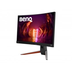 BenQ MOBIUZ EX2710R QHD 27 Inch VESA Display HDR 400 IPS Curved Gaming Monitor with Remote (Metallic Grey)