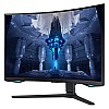 Samsung 27-inches 2560 X 1440 (WQHD) Pixels Odyssey 1000R Curved Monitor QLC27G55TQWWXXL Black