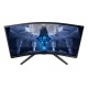 Samsung 27-inches 2560 X 1440 (WQHD) Pixels Odyssey 1000R Curved Monitor QLC27G55TQWWXXL Black