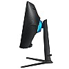 Samsung 27-inches 2560 X 1440 (WQHD) Pixels Odyssey 1000R Curved Monitor QLC27G55TQWWXXL Black